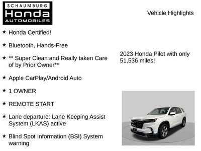 2023 Honda Pilot EX-L 8 Passenger