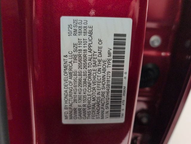 2025 Honda Pilot TrailSport