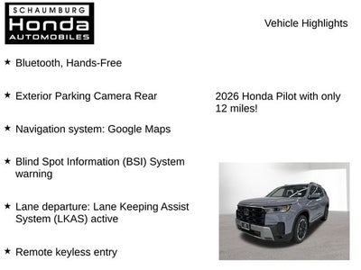 2026 Honda Pilot Touring