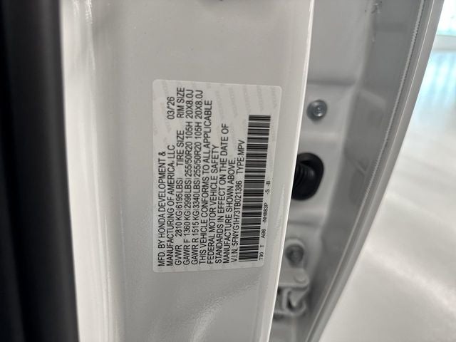 2026 Honda Pilot Touring