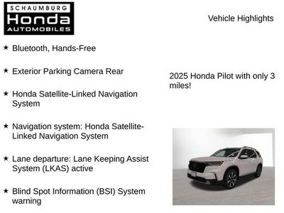 2025 Honda Pilot Touring