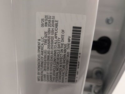 2025 Honda Pilot Touring