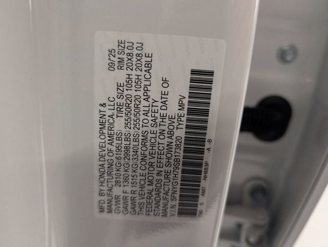 2025 Honda Pilot Touring