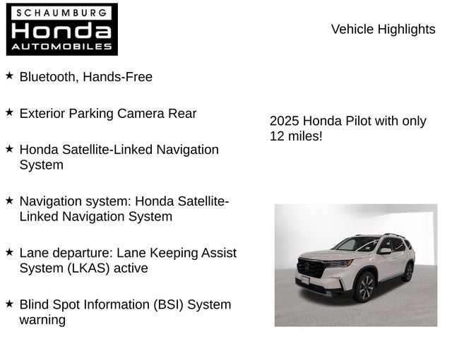 2025 Honda Pilot Touring