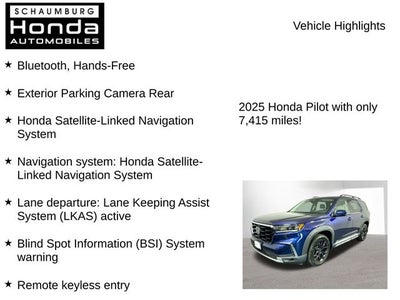 2025 Honda Pilot Touring