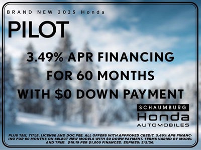2025 Honda Pilot Touring+