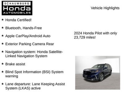 2024 Honda Pilot Elite
