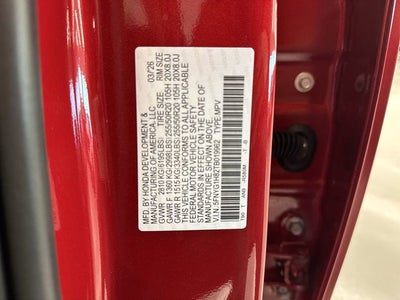 2026 Honda Pilot Elite