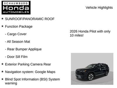 2026 Honda Pilot Elite