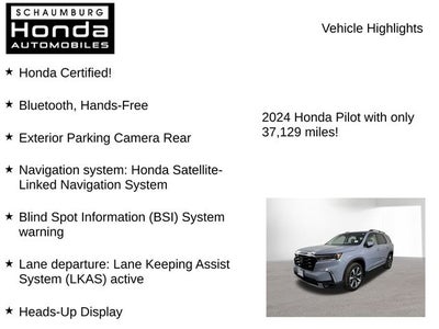 2024 Honda Pilot Elite