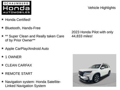 2023 Honda Pilot Elite