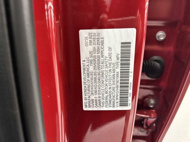 2026 Honda Pilot Elite