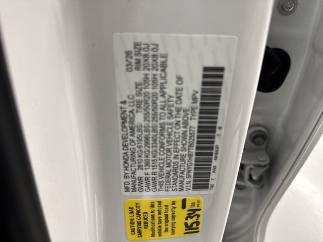 2026 Honda Pilot Elite