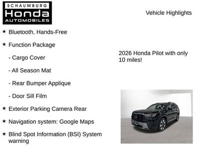2026 Honda Pilot Elite