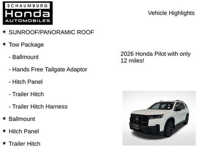 2026 Honda Pilot Black Edition