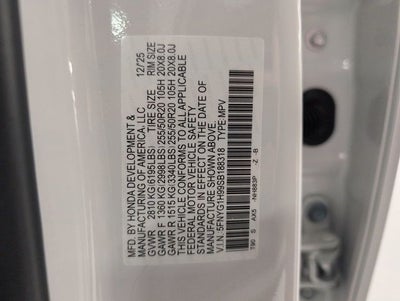 2025 Honda Pilot Black Edition