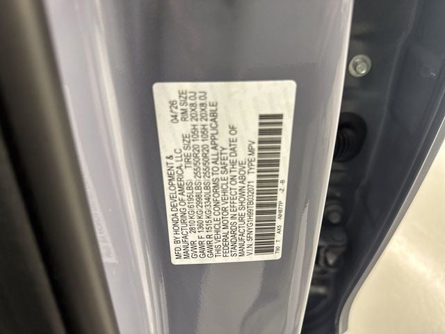 2026 Honda Pilot Black Edition