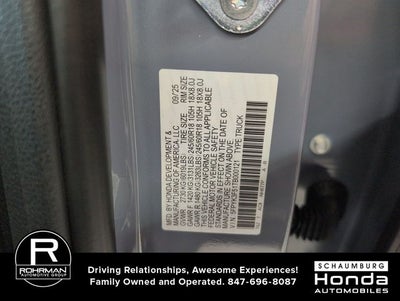 2026 Honda Ridgeline RTL
