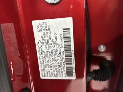 2026 Honda Ridgeline RTL