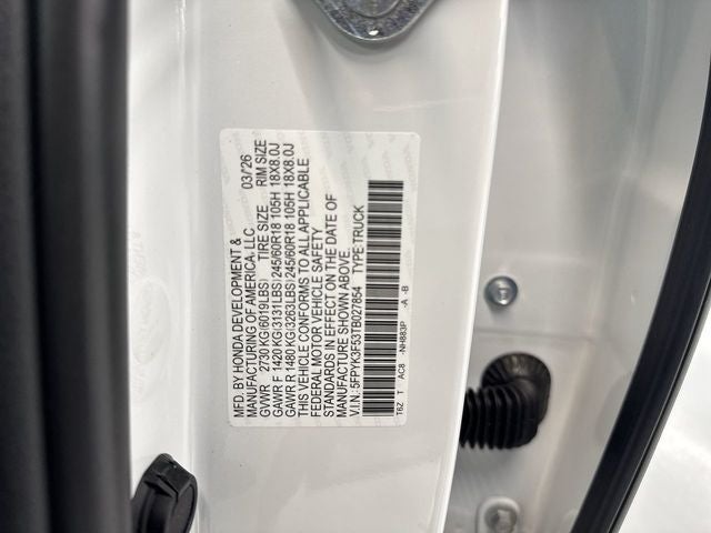 2026 Honda Ridgeline RTL