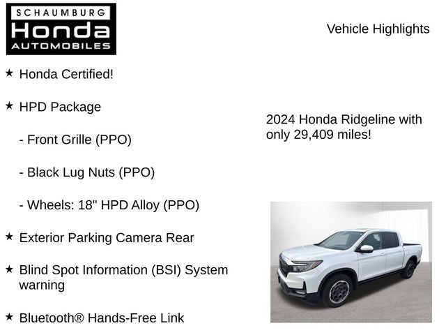 2024 Honda Ridgeline RTL