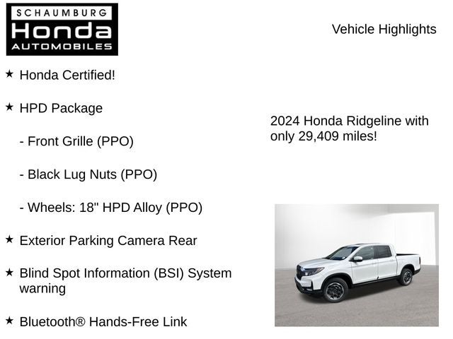 2024 Honda Ridgeline RTL