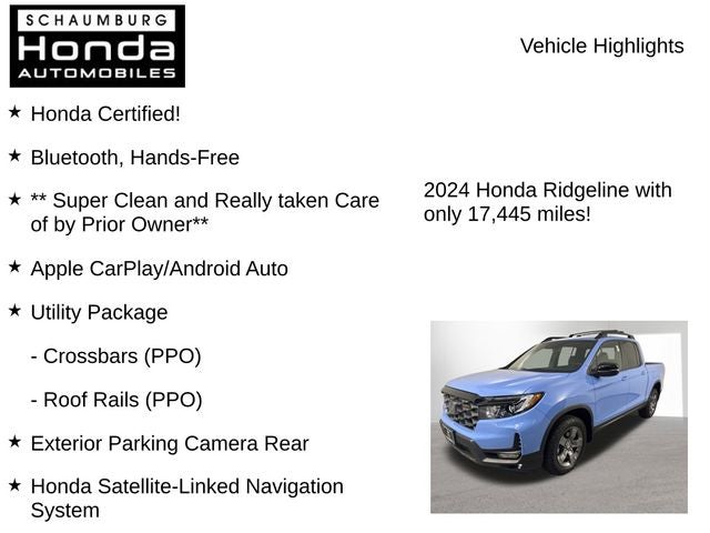 2024 Honda Ridgeline TrailSport