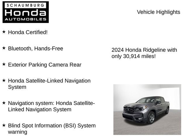 2024 Honda Ridgeline TrailSport