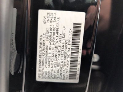 2026 Honda Ridgeline TrailSport