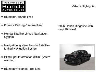 2026 Honda Ridgeline TrailSport