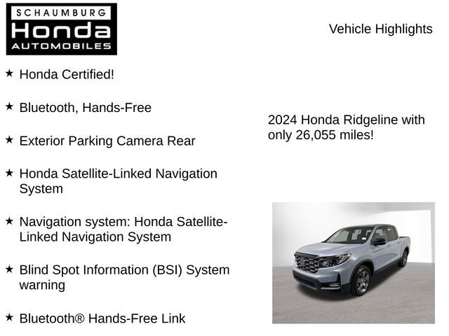 2024 Honda Ridgeline TrailSport