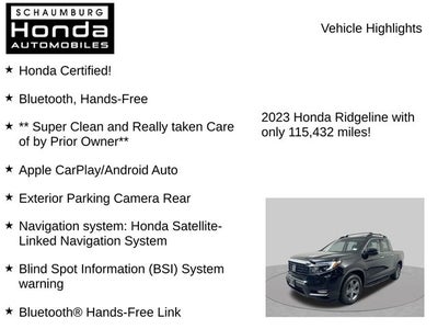 2023 Honda Ridgeline RTL-E