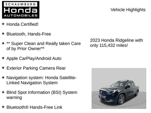 2023 Honda Ridgeline RTL-E