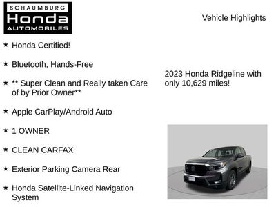 2023 Honda Ridgeline RTL-E
