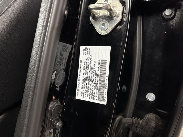 2020 Honda Ridgeline RTL-E