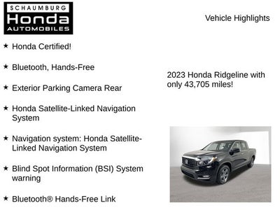 2023 Honda Ridgeline RTL-E