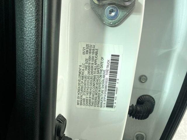 2021 Honda Ridgeline Black Edition