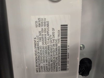 2026 Honda Ridgeline Black Edition