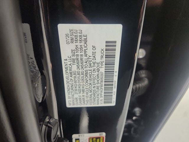 2026 Honda Ridgeline Black Edition