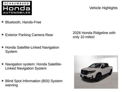 2026 Honda Ridgeline Black Edition
