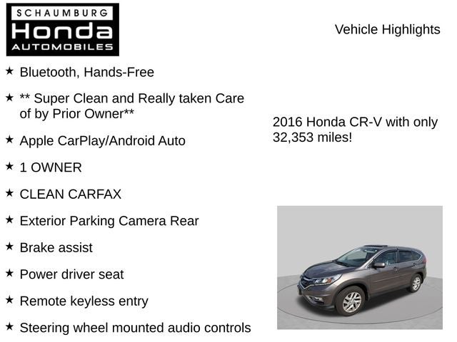 2016 Honda CR-V EX