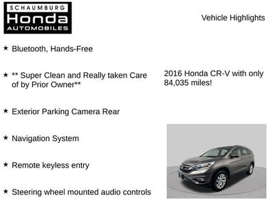 2016 Honda CR-V EX-L w/Navigation