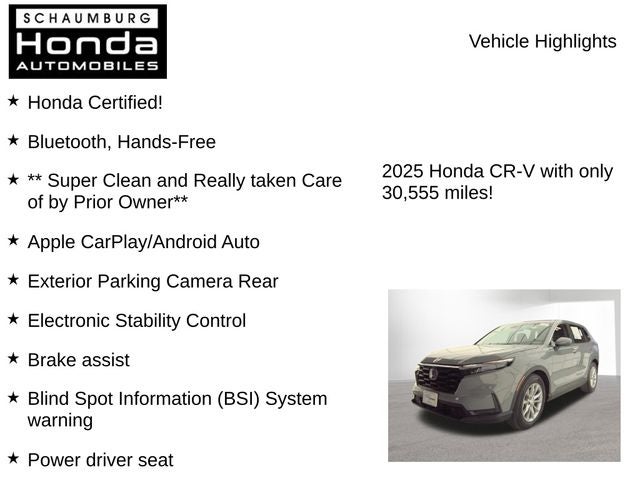 2025 Honda CR-V EX-L
