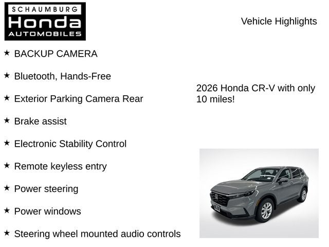 2026 Honda CR-V LX