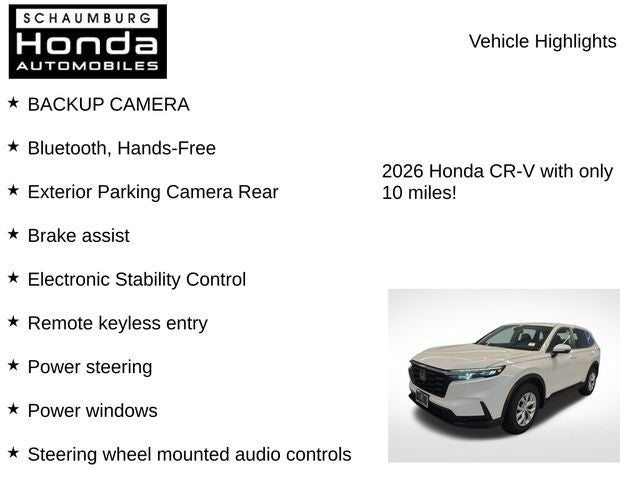 2026 Honda CR-V LX