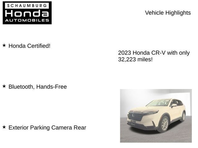 2023 Honda CR-V EX