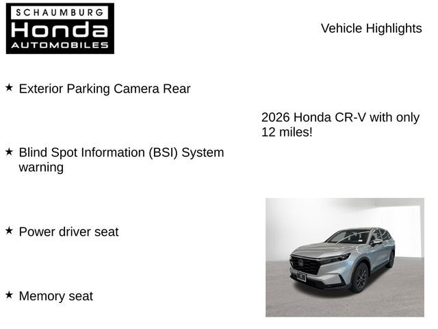 2026 Honda CR-V EX-L