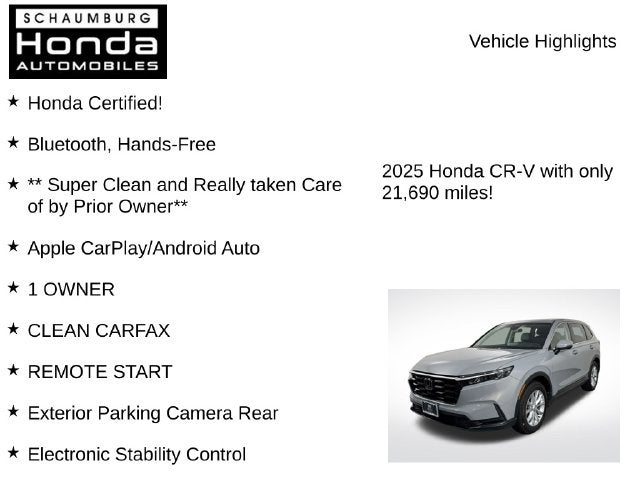 2025 Honda CR-V EX-L