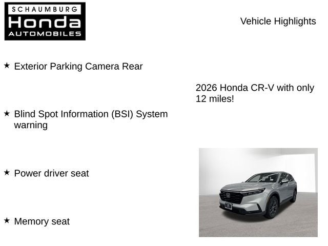 2026 Honda CR-V EX-L