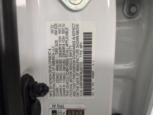 2022 Honda CR-V Hybrid EX-L